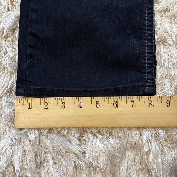 Silver Suki Mid Slim Boot Jeans Stretch 28 L33 Embellished Pockets Western Denim - Picture 9 of 13